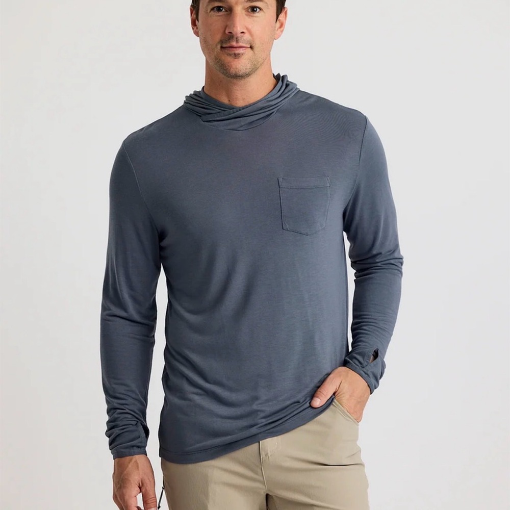 Free Fly Apparel Men's Bamboo Lightweight Hoodie